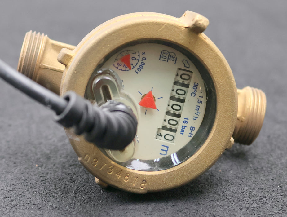 Bild des Artikels EMEC-Kontaktwasserzähler-CTFI15-1/2"-1I/L-Baulänge-110mm-Gehäuse-aus-Messing