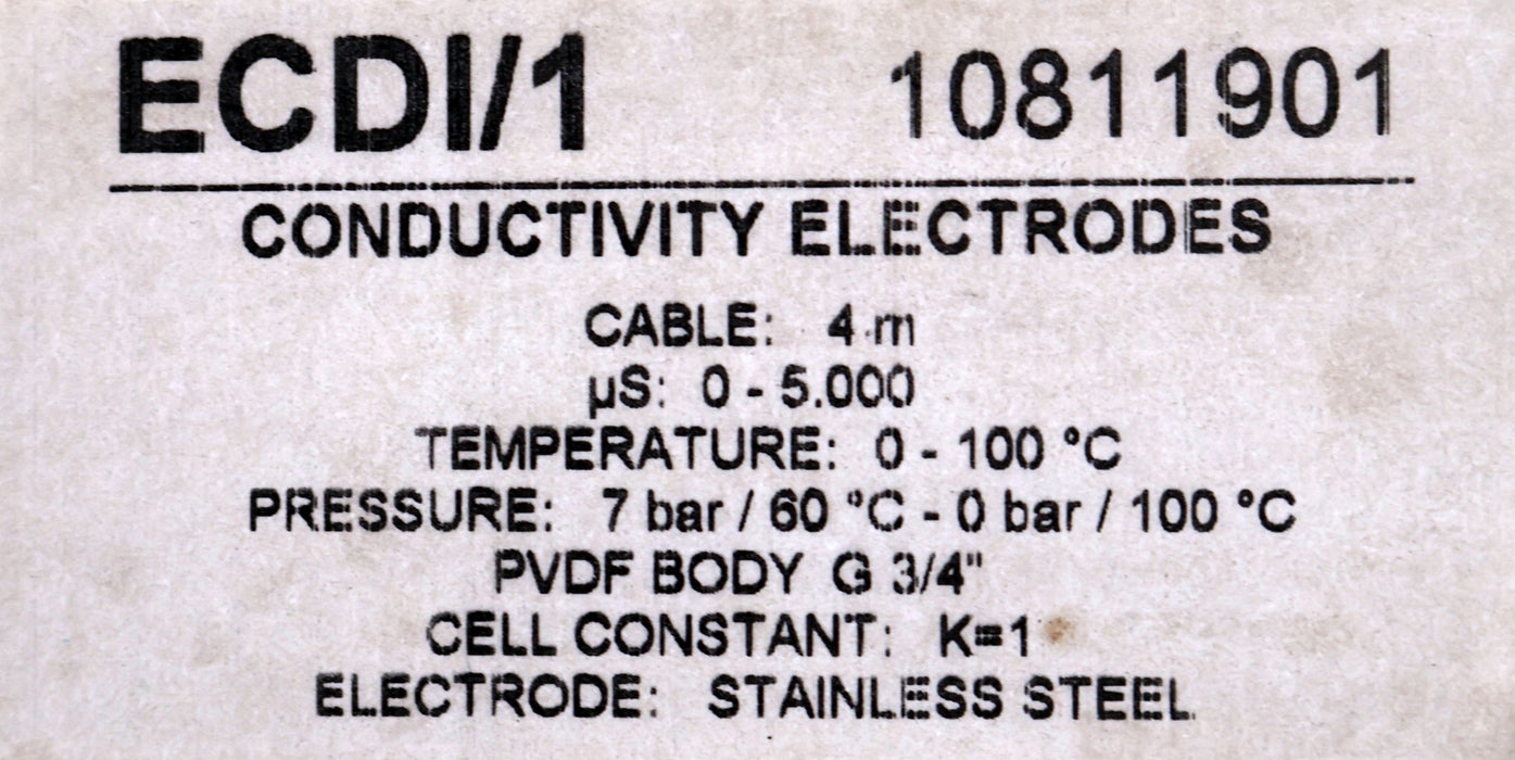 Bild des Artikels BKG-Leitfähigkeitssonde-ECDI/1-Sonde-3/4''-K=-1-max.-5µS-Kabellänge-4m