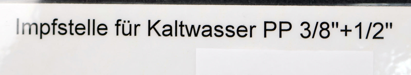 Bild des Artikels BKG-Dosierventil-für-Kaltwasser-PP-3/8''-1/2''-500033-unbenutzt