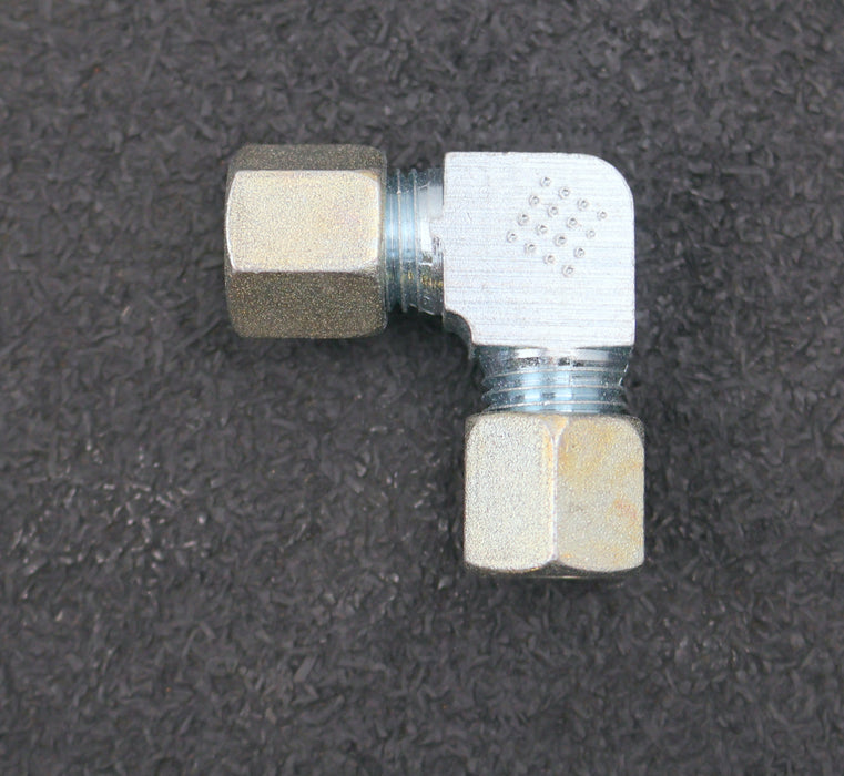 Bild des Artikels GOK-5x-90°-Winkelrohrverschraubung-aus-Stahl-für-8mm-Rohre-unbenutzt