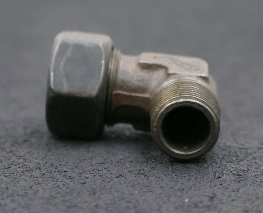 Bild des Artikels ARCO-5x-90°-Winkelrohrverschraubung-aus-Stahl-für-18mm-Rohre-unbenutzt