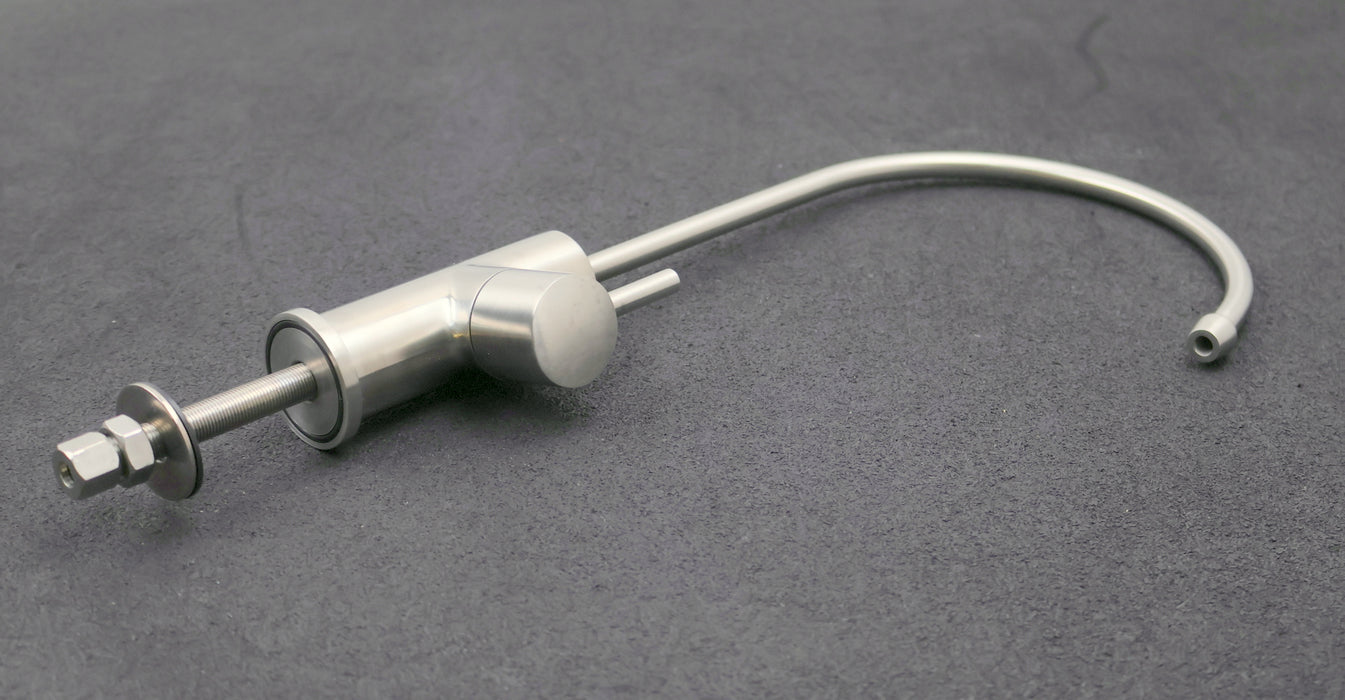 Bild des Artikels Edelstahl-ein-Wege-Wasserhahn-Maße-gesamt-380x190x40mm-Gewindelänge-73mm