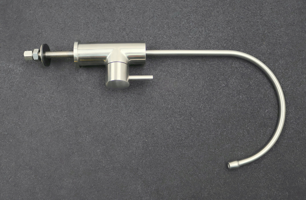 Bild des Artikels Edelstahl-ein-Wege-Wasserhahn-Maße-gesamt-380x190x40mm-Gewindelänge-73mm