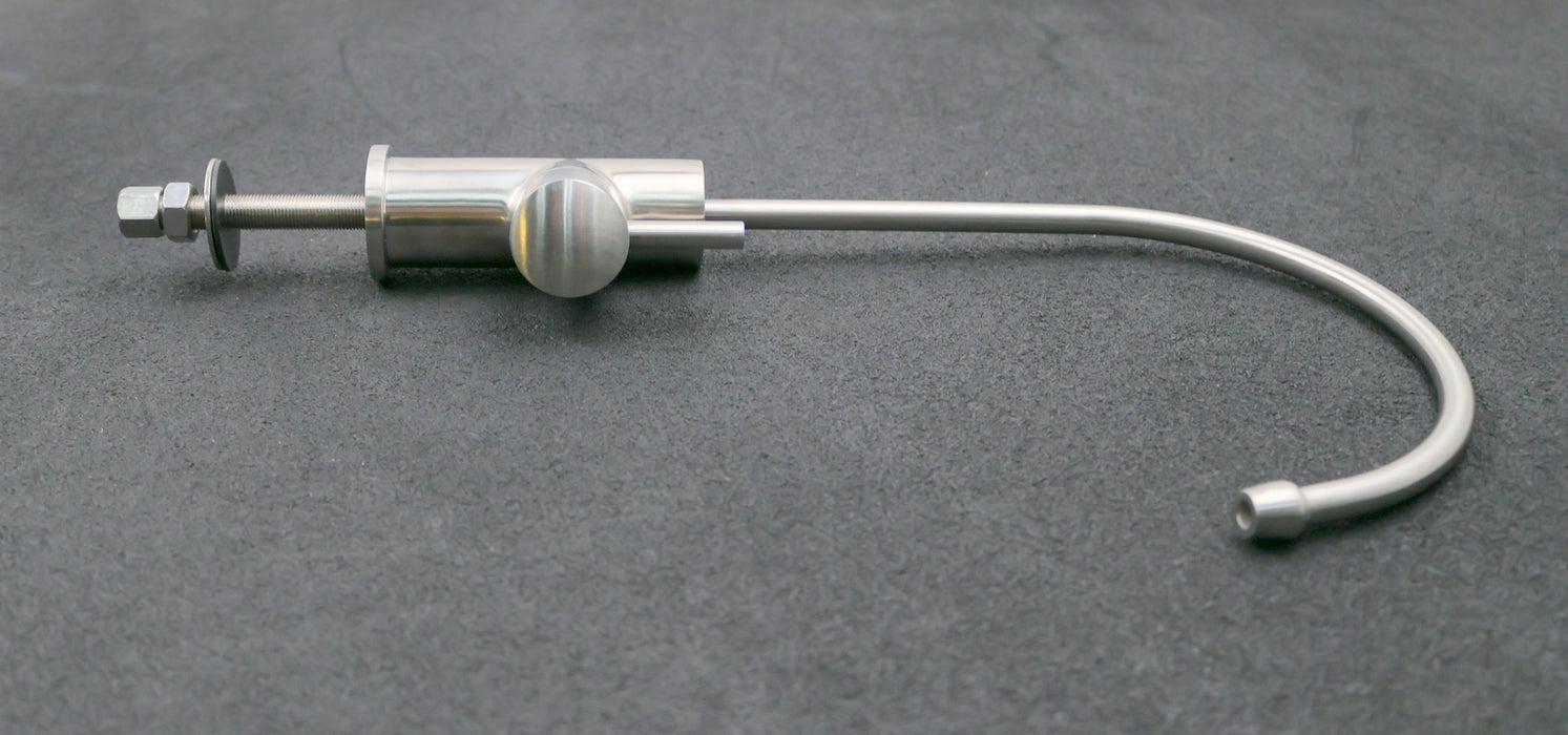 Bild des Artikels Edelstahl-ein-Wege-Wasserhahn-Maße-gesamt-380x190x40mm-Gewindelänge-73mm