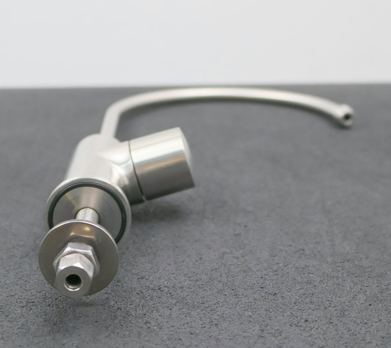 Bild des Artikels Edelstahl-ein-Wege-Wasserhahn-Maße-gesamt-380x190x40mm-Gewindelänge-73mm