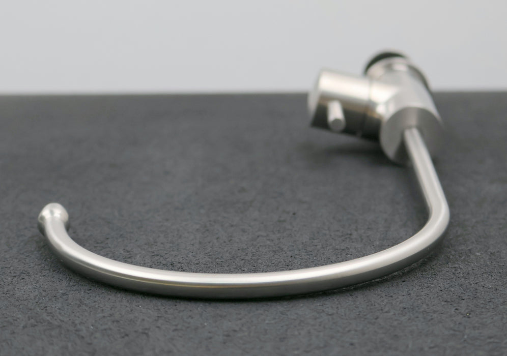 Bild des Artikels Edelstahl-ein-Wege-Wasserhahn-Maße-gesamt-380x190x40mm-Gewindelänge-73mm