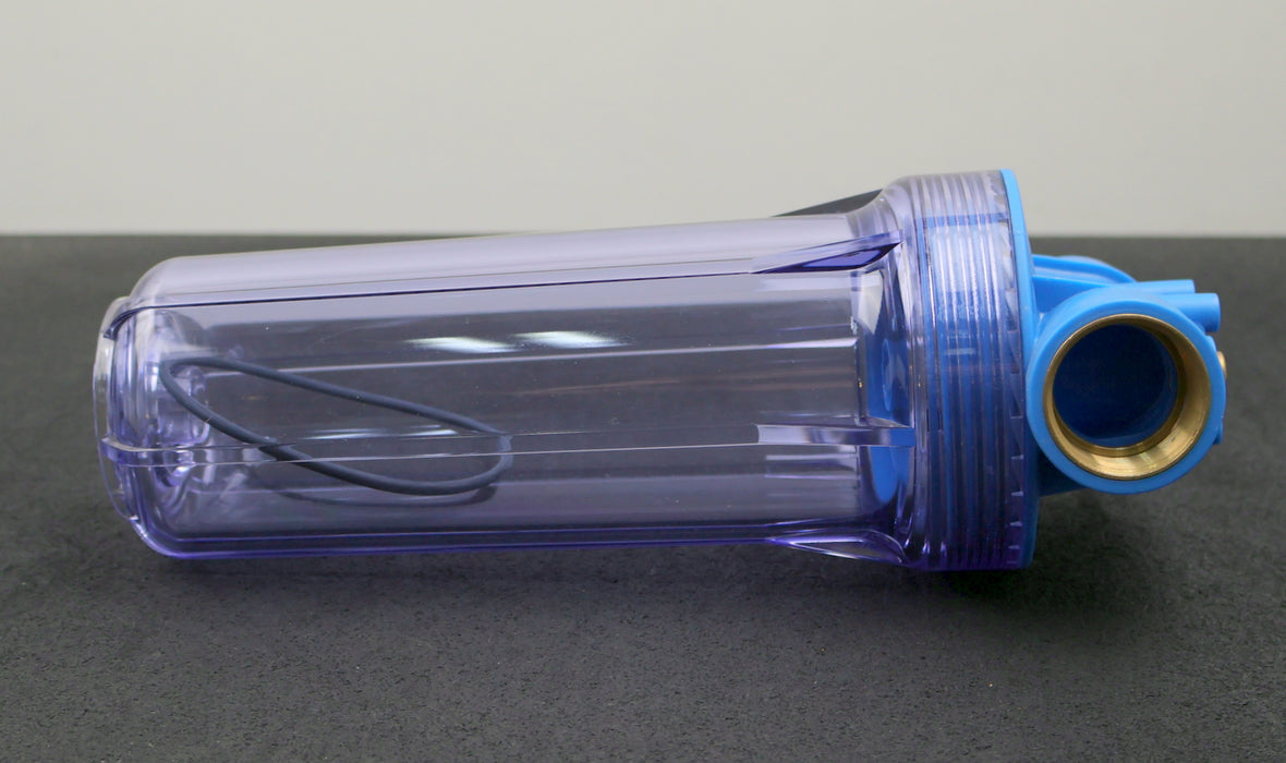 Bild des Artikels Filtergehäuse-Länge-10''-Messinganschlüsse-1-1/4''-Klarsichtfiltertasse