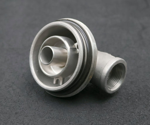 Bild des Artikels Edelstahl-Filterkopf-AußengewindeØ-98,8mm-Anschlüsse-1''-mit-2-Schraublöcher