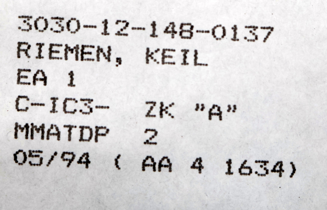 Bild des Artikels MÖLLERSTRONG-Keilriemen-12,5x1700La-Länge-1700mm-Breite-12,5mm-Höhe-11mm