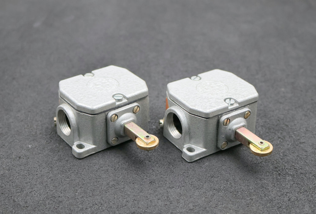 Bild des Artikels ROBOTRON-2x-Schaltkontakt-GWU-1R-Stahlausführung-500VAC-6A-unbenutzt-in-OVP