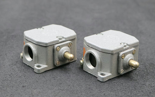 Bild des Artikels ROBOTRON-2x-Schaltkontakt-GWU-1-Stahlausführung-500VAC-6A-unbenutzt-in-OVP