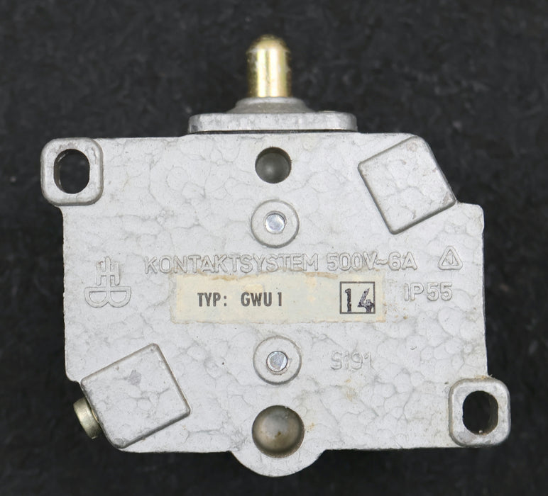 Bild des Artikels ROBOTRON-2x-Schaltkontakt-GWU-1-Stahlausführung-500VAC-6A-unbenutzt-in-OVP