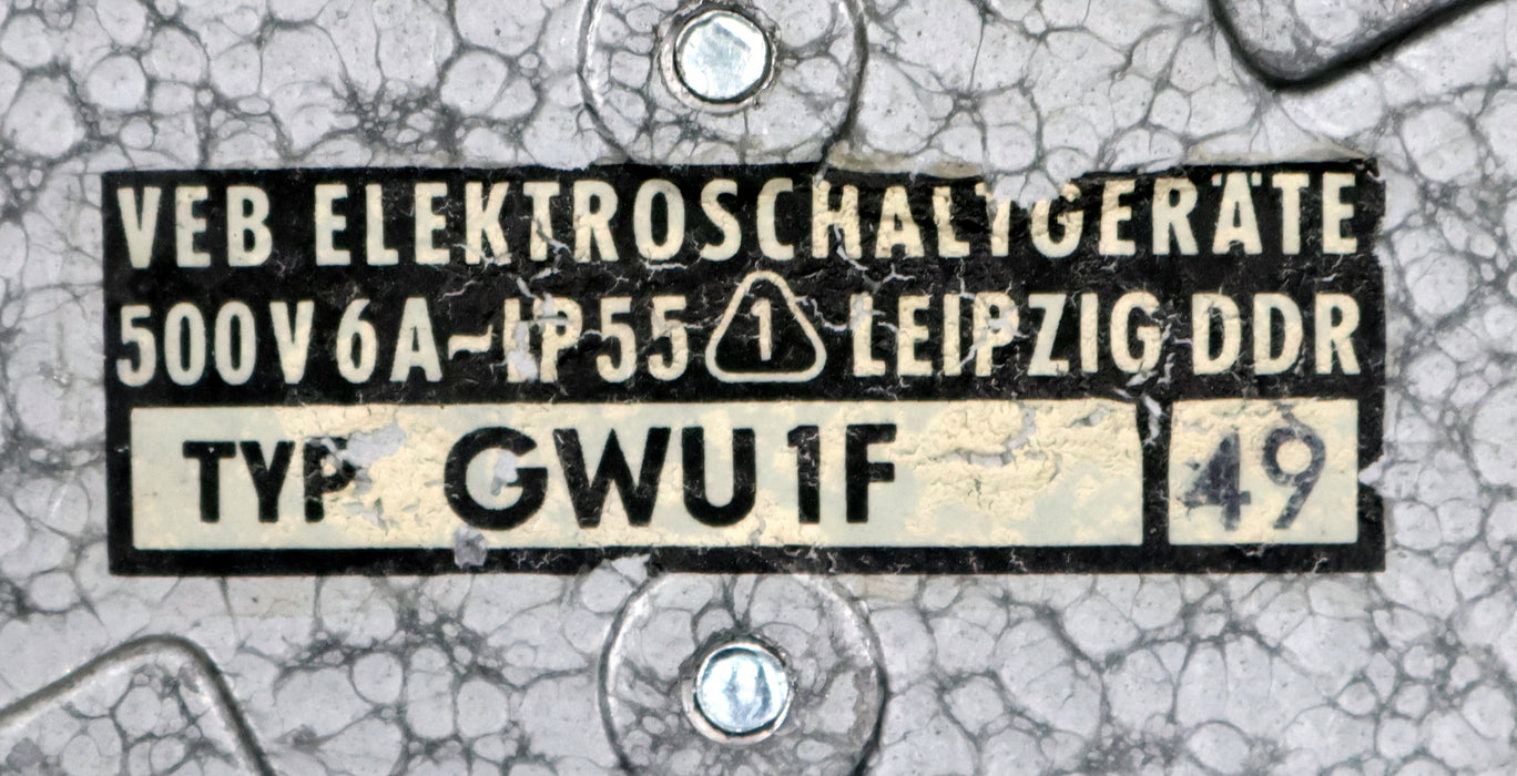 Bild des Artikels ROBOTRON-Schaltkontakt-GWU-1F-Stahlausführung-500VAC-6A-unbenutzt