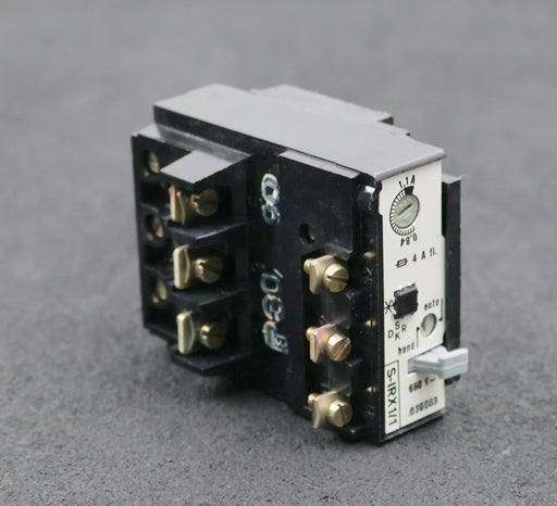 Bild des Artikels DDR-EAW-Thermisches-Überstromrelais-S-IRX1/1-660VAC-Einstellbereich-0,64…1,1A