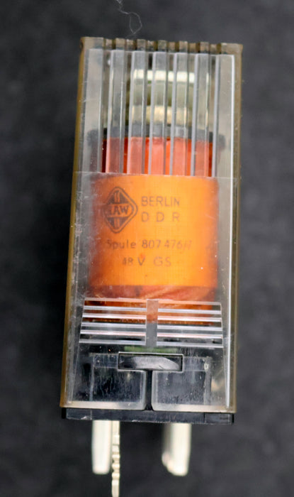 Bild des Artikels VEB-RELAISTECHNIK-2x-Relais-RELOG-2-RH-01-48VDC-TGL-26047-IP40-gebraucht