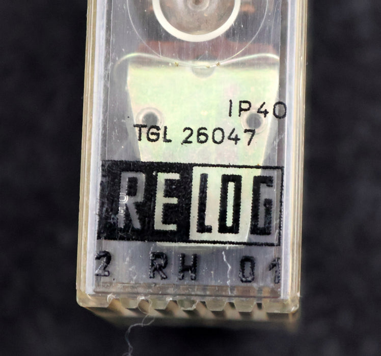 Bild des Artikels VEB-RELAISTECHNIK-2x-Relais-RELOG-2-RH-01-48VDC-TGL-26047-IP40-gebraucht