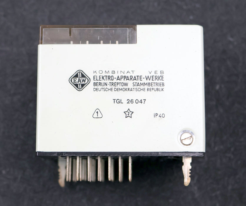 Bild des Artikels VEB-RELAISTECHNIK-Relais-RELOG-4-RH-40-110V-50Hz-IP40-gebraucht