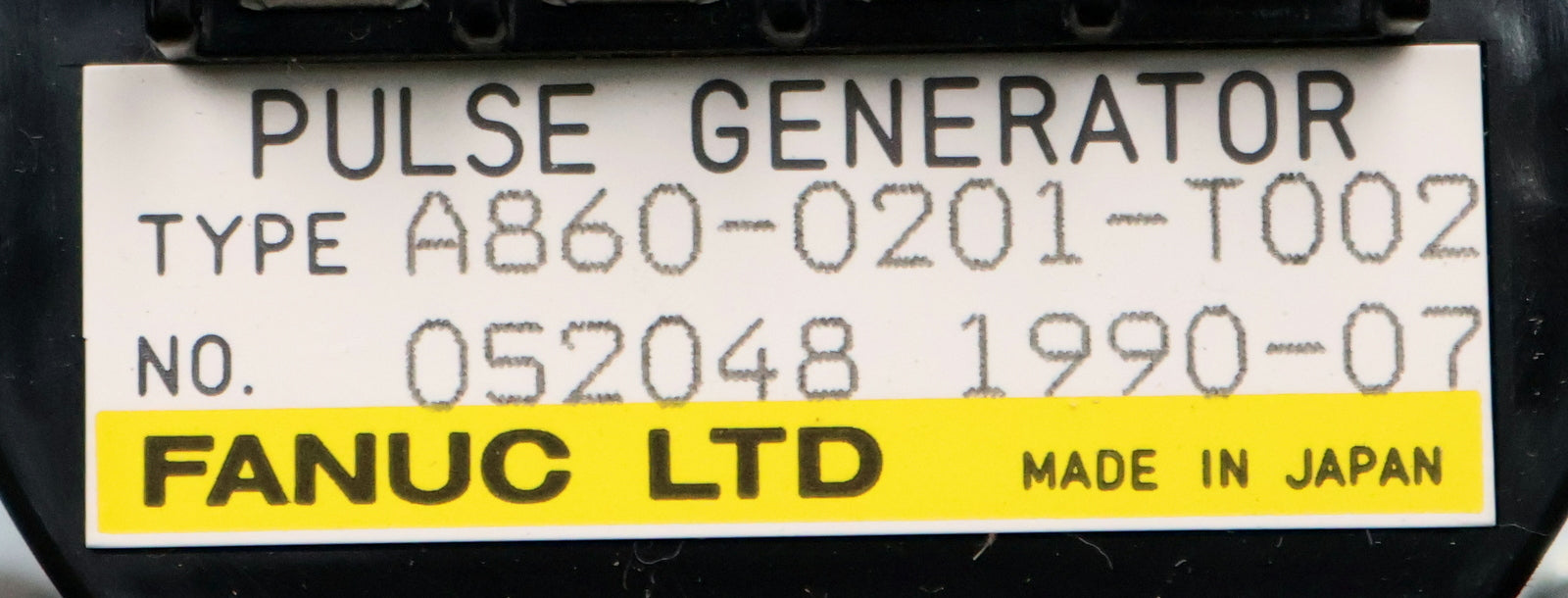 Bild des Artikels SIEMENS-SINUMERIK-FANUC-Pulse-Generator-A860-0201-T002-unbenutzt-in-OVP