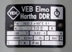 Bild des Artikels VEB-ELMO-HARTHA-DDR-Tachogenerator-Typ-1632.2-100V-0,02A-3000U/min-IP44