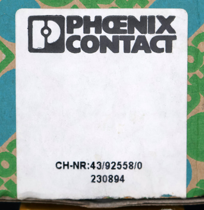 Bild des Artikels PHOENIX-CONTACT-Steckkartenblock-64-fach-Typ-SKBI-64/F-48-Art.Nr.-2264093