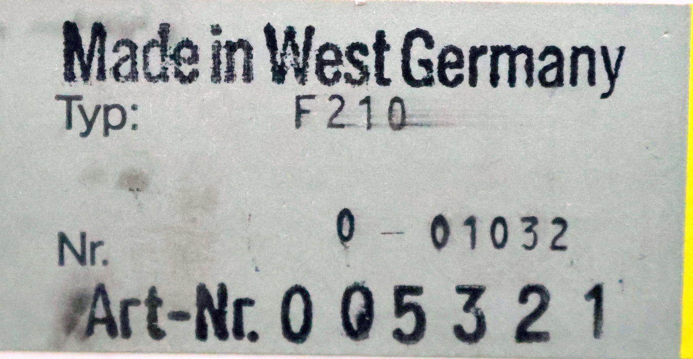 Bild des Artikels NOVOTECHNIK-LINOTAST-Induktiver-Wegaufnehmer-Typ-F-210-Hub-10mm-Lin.-0,25-24VDC