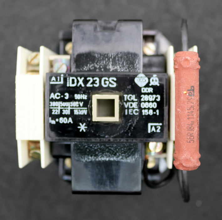 Bild des Artikels DDR-EAW-Leistungsschütz-IDX-23GS-TGL-28973-380V-22kW-500V-30kW-660V-15kW