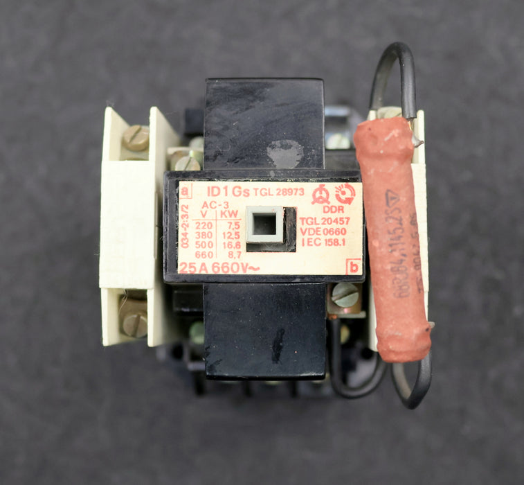 Bild des Artikels DDR-EAW-Leistungsschütz-ID-1GS-TGL-28973-220V-7,5kW-380V-12,5kW-660V-8,7kW