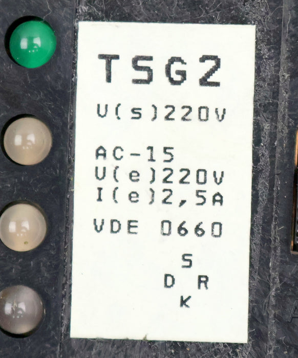Bild des Artikels ESGO-EAW-Motorschutzgerät-Thermistor-TSG2-110V-50-60Hz-220V-2,5A-Schwarz
