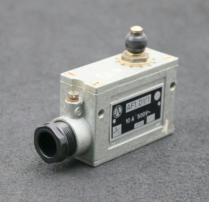 Bild des Artikels VEB-ROBOTRON-Mikrotaster-Typ-AF1.D1/1-IP54-500VAC-10A-unbenutzt