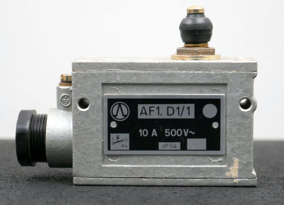 Bild des Artikels VEB-ROBOTRON-Mikrotaster-Typ-AF1.D1/1-IP54-500VAC-10A-unbenutzt