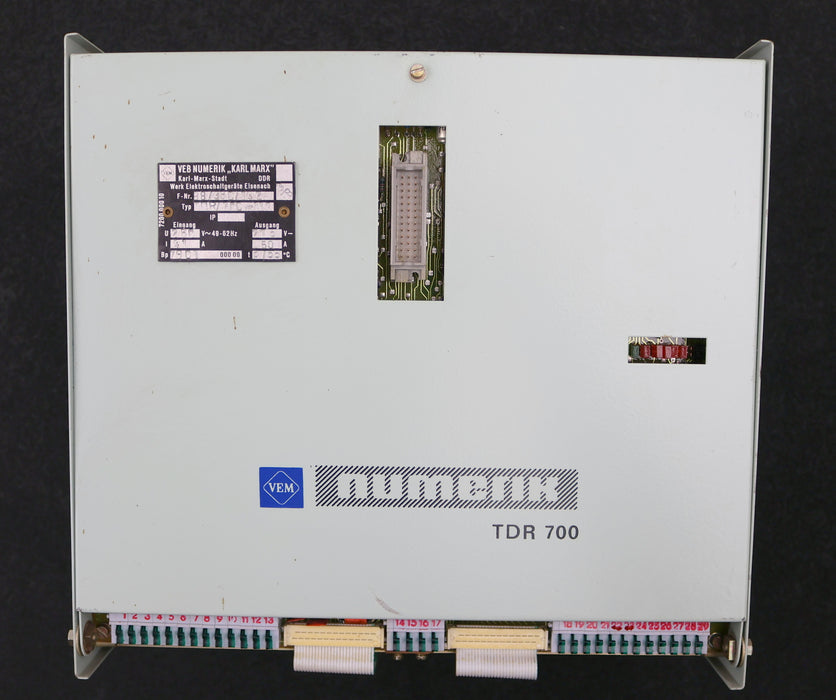 Bild des Artikels VEB-NUMERIK-NIELS-Steuergerät-TDR-700---112-Antriebs-Steller-Eingang-380VAC-41A