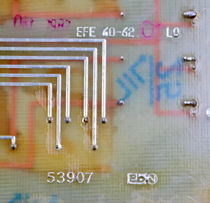Bild des Artikels PB-RFT-DDR-Platine-EFE-60-62-RFT-53907-LED-nach-oben-gerichtet-gebraucht
