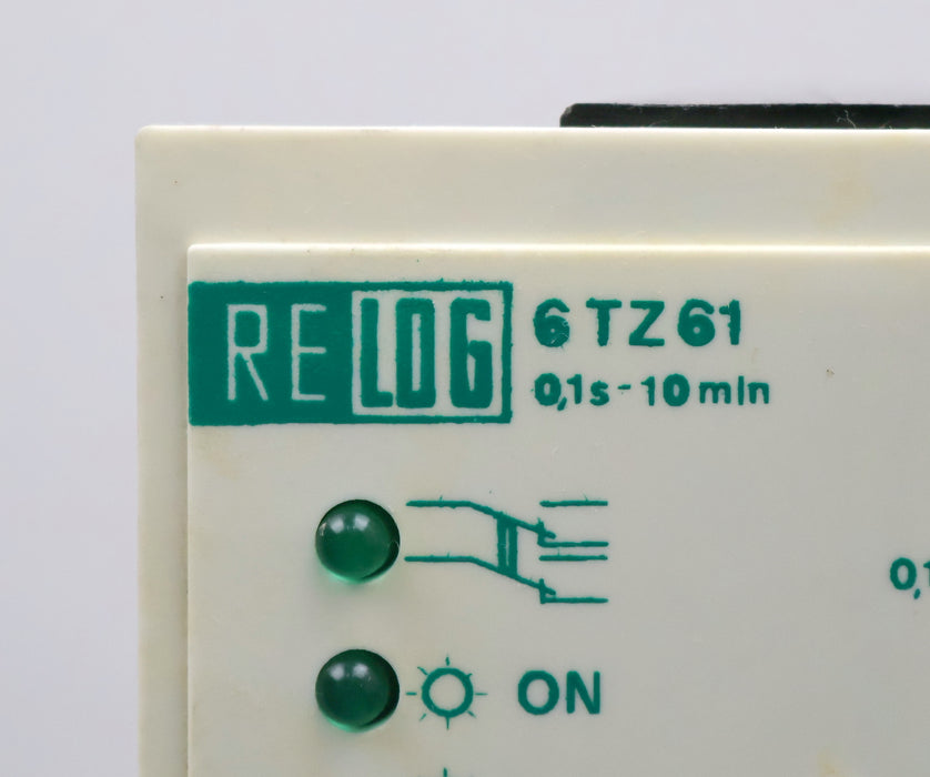 Bild des Artikels RELOG-Zeitrelais-6TZ61-0,1s---10min-mit-Frontrahmen-unbenutzt