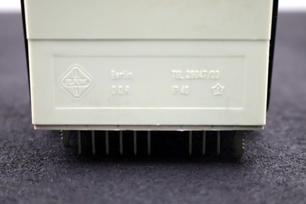 Bild des Artikels RELOG-Zeitrelais-6TZ61-0,1s---10min-mit-Frontrahmen-unbenutzt