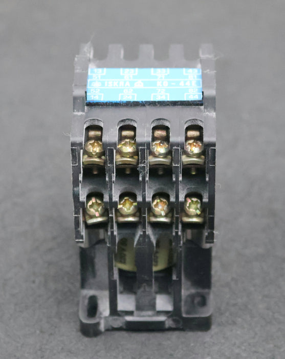 Bild des Artikels ISKRA-Leistungsschütz-K0-44E-20A-Spulenspannung-220V-50Hz-6A-380VAC-4A-500VAC