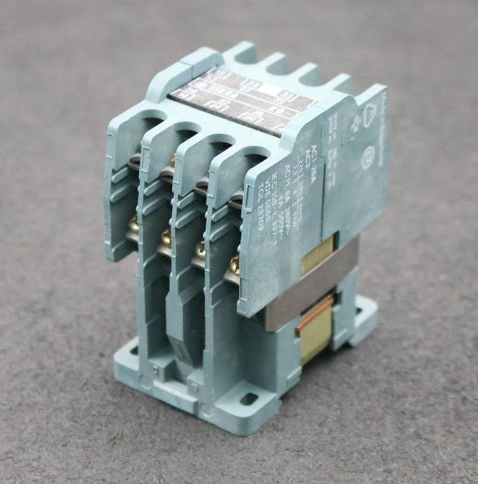 Bild des Artikels ISKRA-Leistungsschütz-K0-71-20a-Spulenspannung-110V-60Hz-6A-380VAC-4A-500VAC