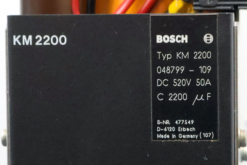 Bild des Artikels BOSCH-Kondensatormodul-KM-2200-Art.Nr.-048799-109-520VDC-50A-C-2200-µF