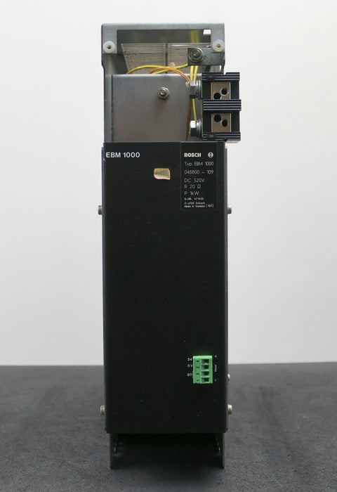 Bild des Artikels BOSCH-Servodyn-EBM-1000-048800-109-520VDC-R-=-20-Ohm-P-=-1kW-gebraucht