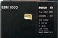 Bild des Artikels BOSCH-Servodyn-EBM-1000-048800-109-520VDC-R-=-20-Ohm-P-=-1kW-gebraucht