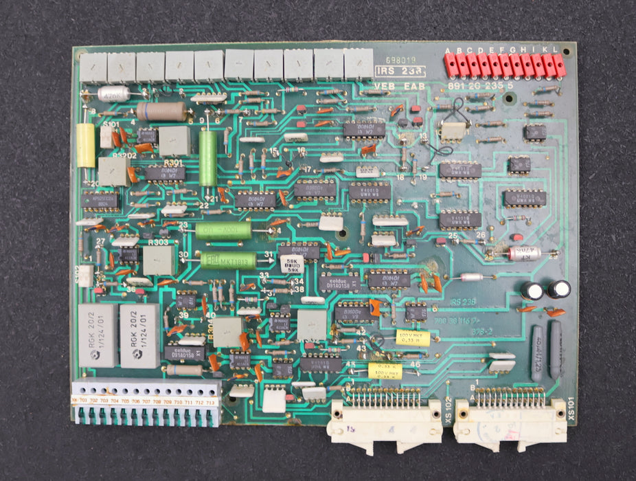 Bild des Artikels VEA-EAB-DDR-Platine-IRS-238-891202355-RFT-54221-gebraucht-voll-funktionsfähig