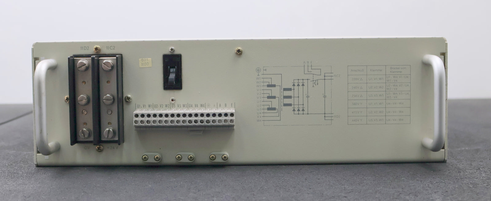 Bild des Artikels SIEMENS-Einbau-Netzgerät-System-SVS2-Typ:-D220,-380-G24/-40WG-6EV1362-5BK00