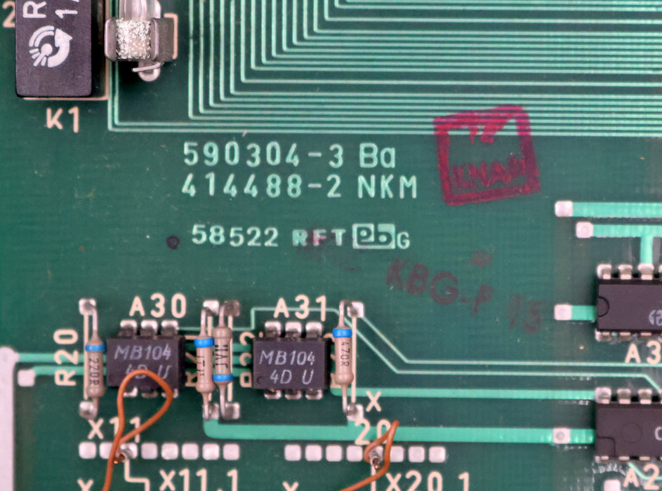Bild des Artikels VEM-NUMERIK-DDR-Einschubplatine-414488-2-NKM-590304-3B-gebraucht