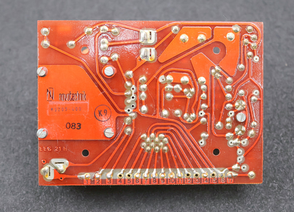 Bild des Artikels NOVOTECHNIK-Steuerungsplatine-M3209-400-EEG-21h-gebraucht-voll-funktionsfähig