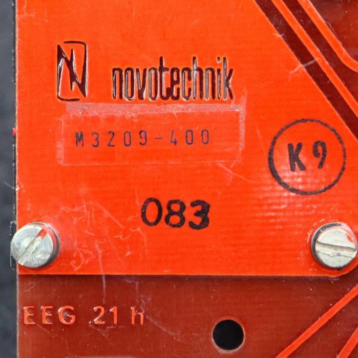 Bild des Artikels NOVOTECHNIK-Steuerungsplatine-M3209-400-EEG-21h-gebraucht-voll-funktionsfähig