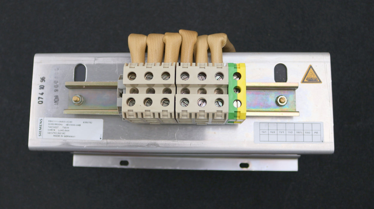 Bild des Artikels SIEMENS-3-Phasendrossel-6SN1111-0AA00-0CA0-gebraucht