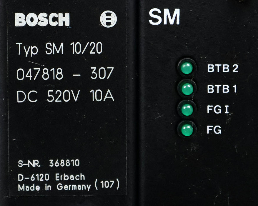 Bild des Artikels BOSCH-Servo-Modul-SM-10/20-520VDC-10A-047818-307-unbenutzt-in-OVP