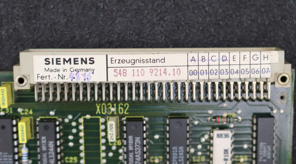 Bild des Artikels SIEMENS-Koppelbaugruppe-6FX1111-0AP02-548-110-9214.10-E.Stand-D-gebraucht