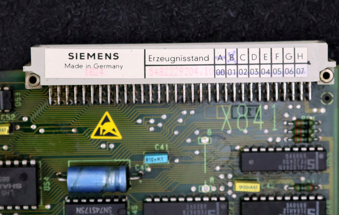 Bild des Artikels SIEMENS-NC-PLC-Koppelung-6FX1122-2AD02-548-222-9204.10-E.Stand-B-gebraucht