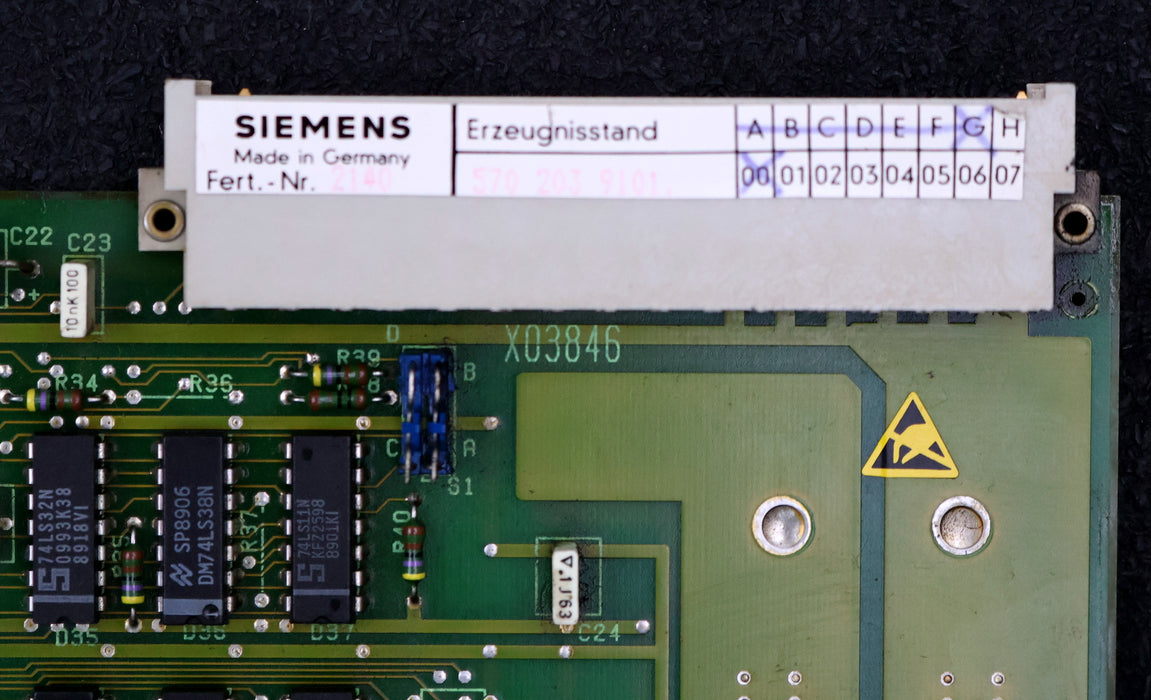 Bild des Artikels SIEMENS-SINUMERIK-Kopplung-6FX1120-3BA01-E.Stand-G-gebraucht