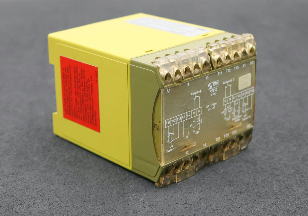 Bild des Artikels PILZ-Zweihandbedienungsrelais-P2HZ-ID-No.:-474162/1-220VAC-4VA-40-60Hz